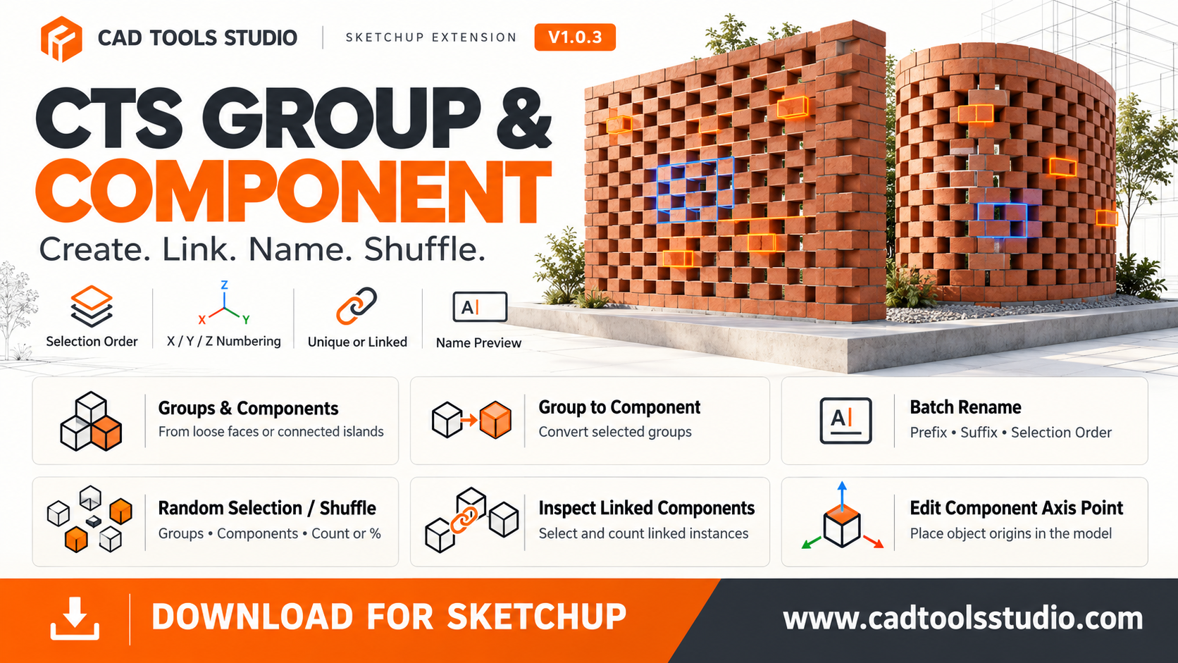Group & Component for SketchUp