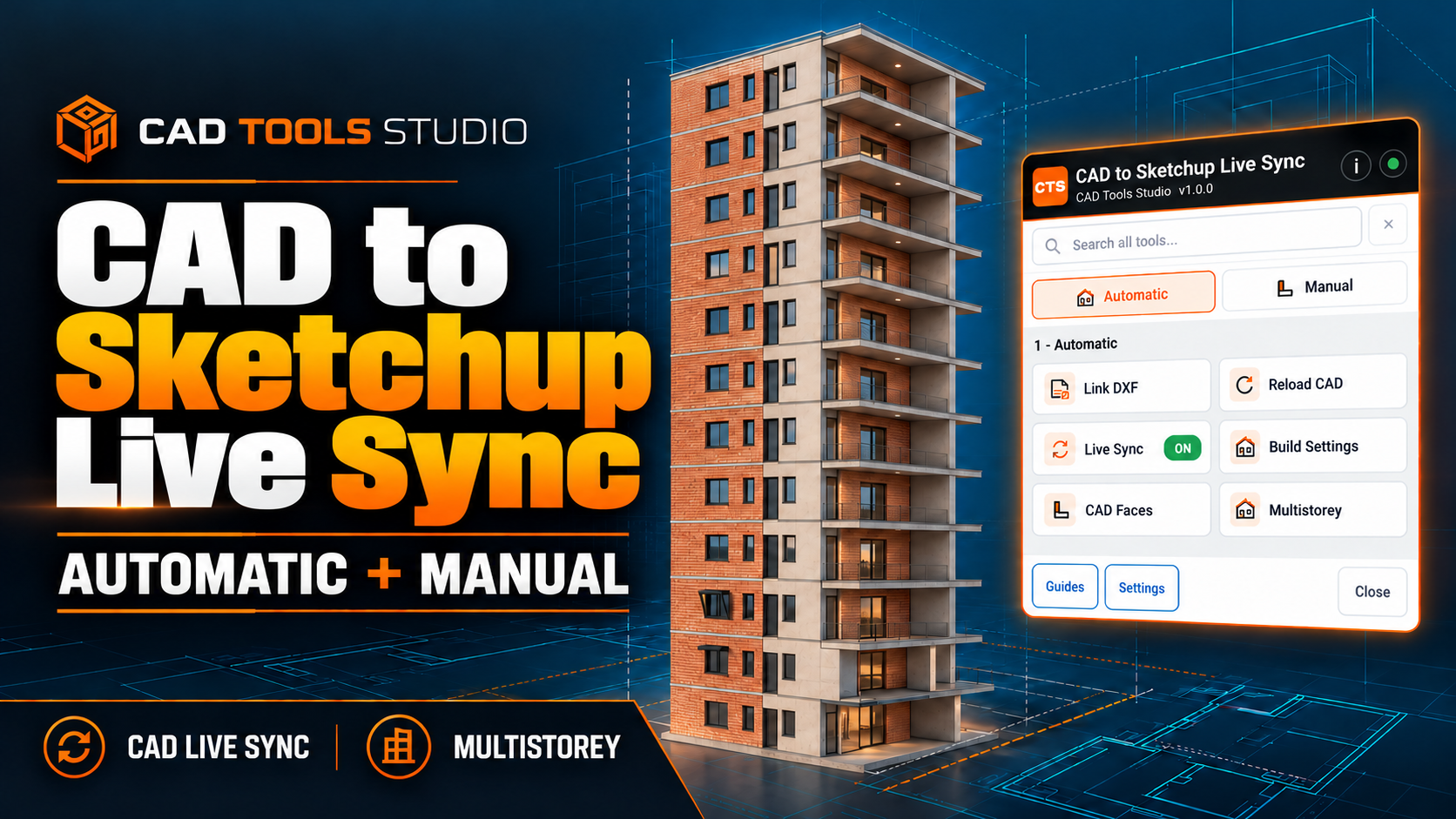CAD_to_Sketchup_Live_Sync_V1.0.0 — CAD Tools Studio
