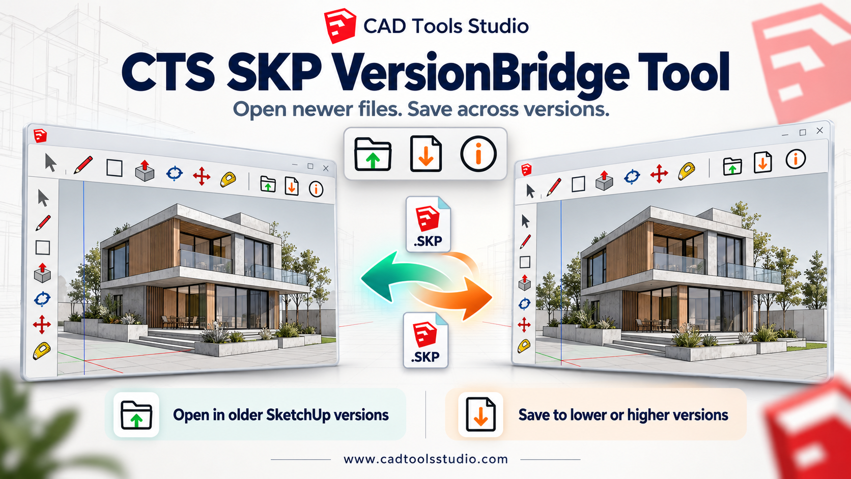 CTS_SKP_VersionBridge_Tool_V1.0.0 for SketchUp